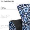 thumbnail image 4 of Yayeee Faucet Mat for Kitchen Sink 14.7" Diatomite Long Splash Guard Pad, Blue Floral Leopard Pattern, 4 of 7