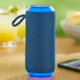thumbnail image 5 of onn Medium Rugged Speaker with Bluetooth Wireless Technology and LED Lighting, Navy, 5 of 8