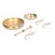 thumbnail image 4 of Incense Holder, Exquisite Workmanship Smooth And Simple Surface Stainless Steel Gold Incense Coil Holder Incense Burner For Yoga Studios For Home ANGGREK No, 4 of 7