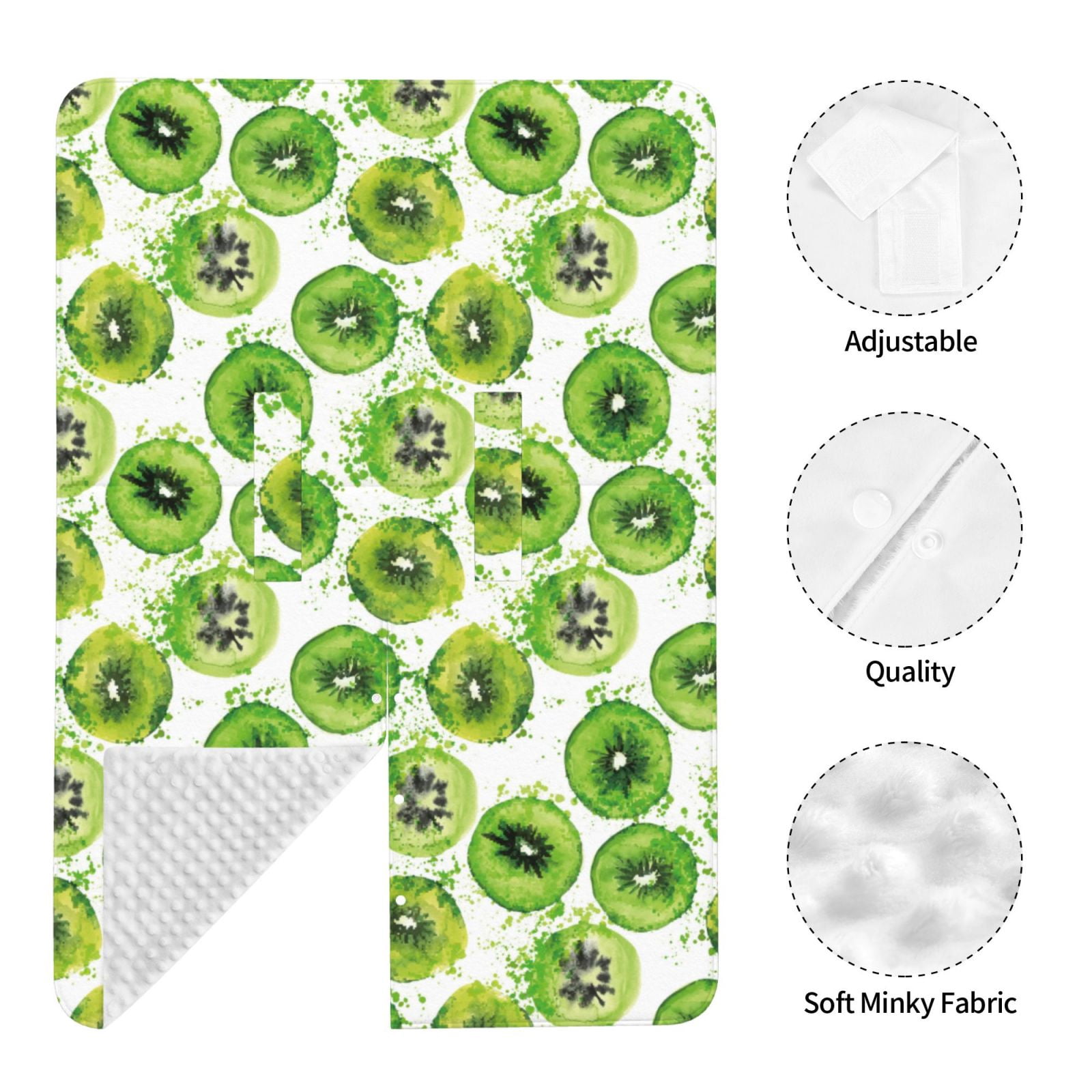 Naloa Green Kiwi Baby Car Seat Cover, Breathable Baby Carrier Cover, Multiuse Baby Carrier Cover & Nursing Breastfeeding Cover