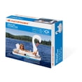 thumbnail image 4 of Pathfinder Inflatable 57" 1-Person Unisex Swan Float with Elegant Vine Design and Cupholder, 4 of 4