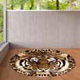 thumbnail image 3 of ZOUSSIQI Non slip Round Mat Sitting Pad Area Rugs Washable Rug Rotray Chair Mat Bedroom 80cm JU316-91147, 3 of 9