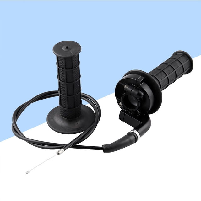 OUNONA 1Par Empuñadura De Para Manubrio De Motocicleta Resistente Negro