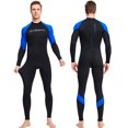 thumbnail image 3 of Traje de baño Traje de neopreno para hombre Traje de baño de buceo de una pieza con cremallera trase Meterk Traje de baño, 3 of 7