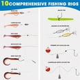 thumbnail image 4 of THKFISH Fishing Lures Kit, Bass Fishing Gear Kit for Freshwater Tackle Box with Tackle Included Topwater Baits, Swimbaits, Frog, Fsihing Bait Accessories Gift for Men, 4 of 9