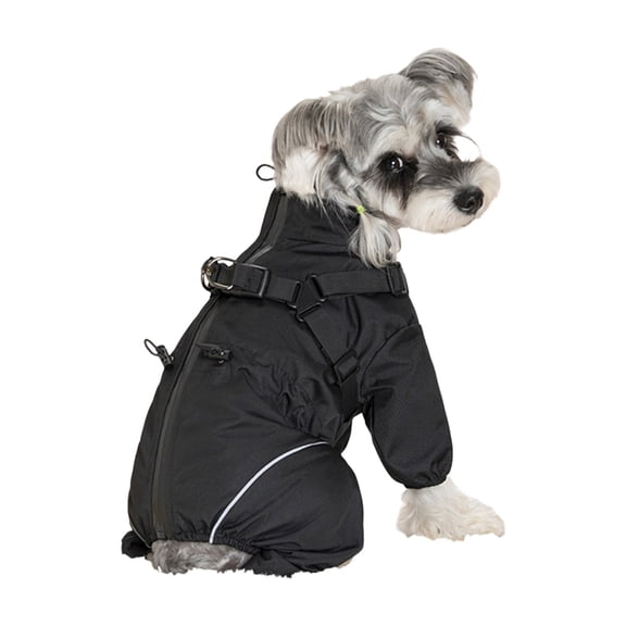 Water Resistant Raincoats Pocket Dog Raincoats Fashionable Pet Dog Rain Jackets for Rainy Outings with Your Pet