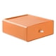 thumbnail image 2 of Organizador de cajones apilable para escritorio, joyero, color naranja, 2 of 9