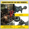 thumbnail image 3 of Máquina EDM portátil VEVOR 800W EDM Tap Remover Ajuste de profundidad 0.039"-3.94" Tap Disintegrator Apagado automático EDM Remover 0.03"-0.39" Taladro se desvía del agujero ciego Máquina de, 3 of 8