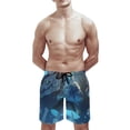 thumbnail image 6 of Undertale Sans Mens Board Shorts Quick Dry Swim Trunk Lightweight Soft Swimsuit Bathing Suit for Boys 2XL, 6 of 8