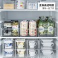 thumbnail image 4 of Organizador de refrigerador apilable, caja de almacenamiento de alimentos para refrigerador con asa, organizador de alimentos para despensa y congelador de plástico transparente, herramienta de cocina, 4 of 5
