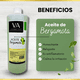 thumbnail image 3 of Aceite Masajes Bergamota Corporal Spa Profesional 1 Litro VA, 3 of 3