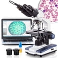 thumbnail image 1 of Microscopio Binocular LED serie B120 AmScope 40X-2500X, 1 of 3