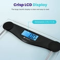 thumbnail image 3 of Etekcity Bathroom scale for weight, 6mm Tempered Glass, 400 Pounds, Black, EB4074C, 3 of 9