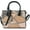 Khaki, variant on Tote Purse for Women - Snakeskin Pattern Large Capacity Leather Tote Ladies Everyday Handbag