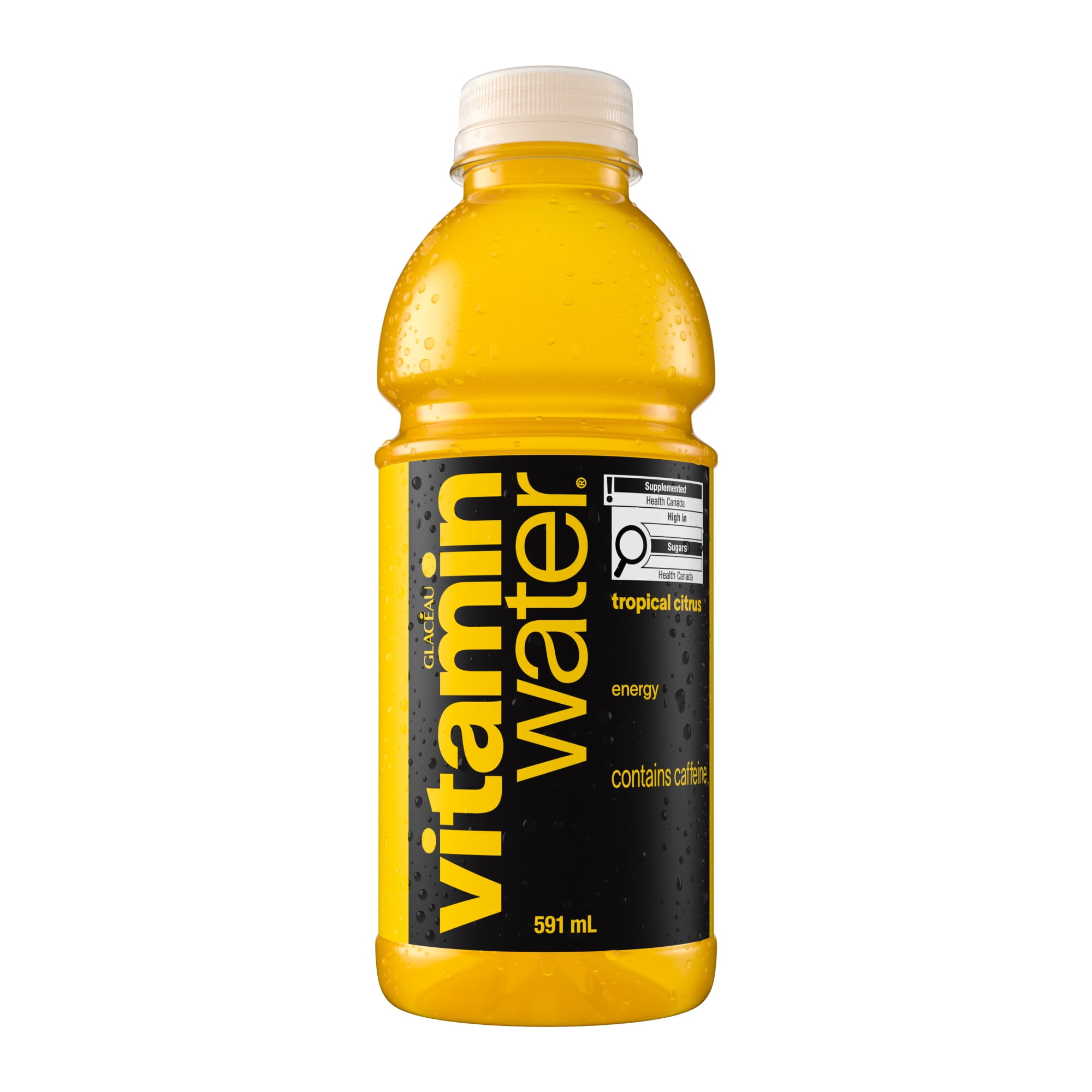 glacéau vitaminwater énergie agrumes tropicaux, bouteille de 591 mL