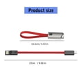 thumbnail image 5 of YongCo Travel Keychain USB to Type C Fast Charging Cable Line 2.4A Rapid Data Sync Wire Creative Keyring Power Cord, 5 of 14