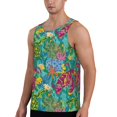 thumbnail image 2 of Haiem Turtles Men Workout Tank Top Gym Bodybuilding Sleeveless Muscle T Shirts Athletic Tank Breathable Workout Shirt-Medium, 2 of 8