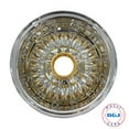 thumbnail image 2 of DGJ Wheel Rev 72 Cross Lace Gold 13x7 Nipples & Hub Lowrider Wire Wheels, 2 of 4