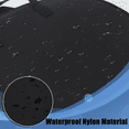 thumbnail image 3 of Kearding Bolsa impermeable artesanal exquisita negra, organizador de almacenamiento duradero para cosméticos, bolsa de almacenamiento de gran Negro, 3 of 6