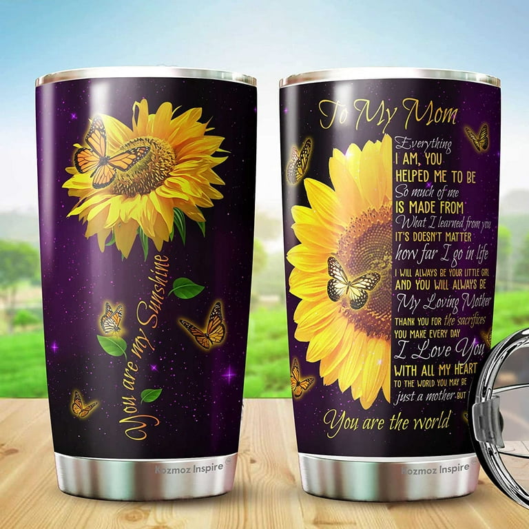 Gifts for Mom from Daughter - Mom Gifts - Birthday Gifts for Mom, Mom  Christmas Gifts from Daughter, Mom Birthday Gifts - 20oz Airmail Tumbler