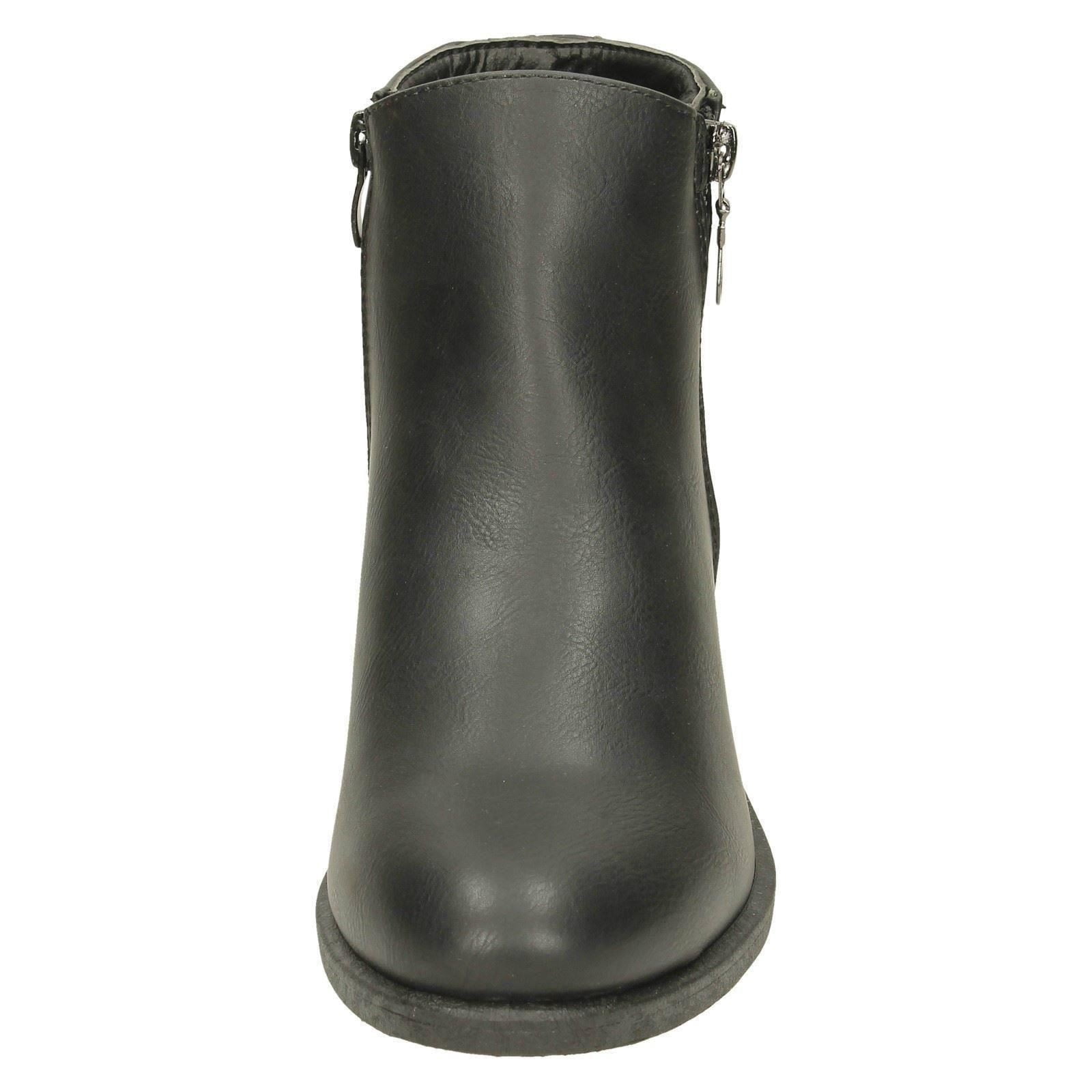 ladies mid heel boots