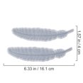 thumbnail image 4 of Miangastore 2pcs Silicone Feather Mold Creative Bookmark Mold Jewelry Making Mould DIY Mold, 4 of 8