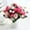 Pink & Rose, variant on ZOELNIC 3PACK Artificial Flowers Silk Peony Rose Real Touch Fake Flowers Single Stem with 5 Heads Vintage Bouquet for Home Wedding Party Decoration Pink & Rose