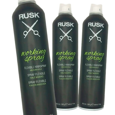 Rusk Working Spray 10 oz - Pack of 3
