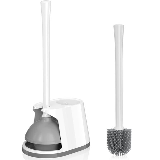 Set de desatascadores y escobillas para inodoro Trenti Silicone Bowl Brush
