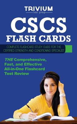 Cscs Flash Cards Complete Flash Card Study Guide For The