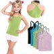 thumbnail image 1 of Odeerbi Camisetas de Las Niñas de 5 Paquetes Camisetas de Algodón Y Espalda Camisetas Bajas Sin Mangas Básicas Suaves, 1-13 Años, 1 of 8