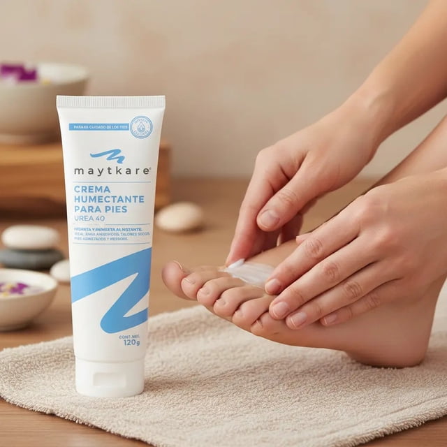 Crema humectante para pies UREA 40, 120 ml, maytkare