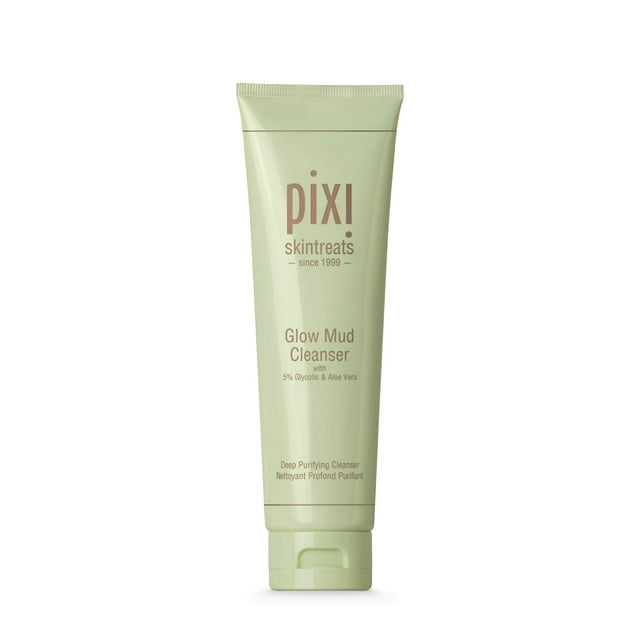 Limpiador Pixi Beauty Glow Mud, exfoliante suave para poros profundos, 135 ml