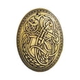 thumbnail image 1 of 8x Pin de Broche de Escudo Irlandés, Sujetadores de Ropa, Capa, Mantón, Bufanda, Joyería de Insignia de Broche Retro Sunnimix Broche nórdico vikingo vintage, 1 of 7
