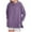 Purple, variant on qucoqpe Womens Fall Crewneck Sweatshirt Casual Fashion Side Split Long Sleeve Pullver Tops