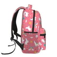 thumbnail image 3 of Gaeub Yoga Unicorn Ergonomic Lightweight Laptop Backpack - Multiple Pockets for School, Work, Travel, Outdoor Activities -One Size, 3 of 5