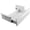 White, variant on VIVO Black Space Saving 16" Pull Out Under Desk Storage Drawer without Shell
