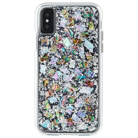 Case-Mate Karat Case for Apple iPhone Xs - Mother of Pearl