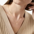 thumbnail image 4 of Colgante de Ana Luisa chapado en oro de 14 quilates y plata rodiada, 4 of 7