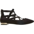 thumbnail image 2 of Women's Rockport Total Motion Adelyn Ghillie Flat Black Kid Suede 6.5 M, 2 of 5