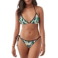 thumbnail image 1 of Balery Flamingo Pijama Estampado Bikini de Dos Piezas para Mujer - Conjunto de Bikini Ajustable Sexy y Cómodo para Playa, 1 of 6