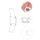thumbnail image 3 of ColoMX 20 piezas de repuesto para pantalla de lámpara, Clip de resorte, accesorio de hebilla de instalación para pantalla de lámpara, 3 of 7