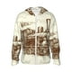 thumbnail image 1 of Fotbe Train Chaqueta con Protección Solar UPF 50+ para Hombre y Mujer, Camisa con Capucha y Bolsillos-Medium, 1 of 7