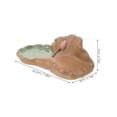 thumbnail image 2 of WRITWAA Drip Trays For Potted Plants Lotus Leaf Shaped Flowerpot Trays Multi 1Set, 2 of 8