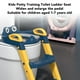 thumbnail image 3 of Asiento de Inodoro para Ir Al Baño Asiento de Entrenamiento para Ir Al Baño con Escalera Taburete Ajustable Plegable Asiento de Escalera para Inodoro para Niñas y Niños ANGGREK Otros, 3 of 8