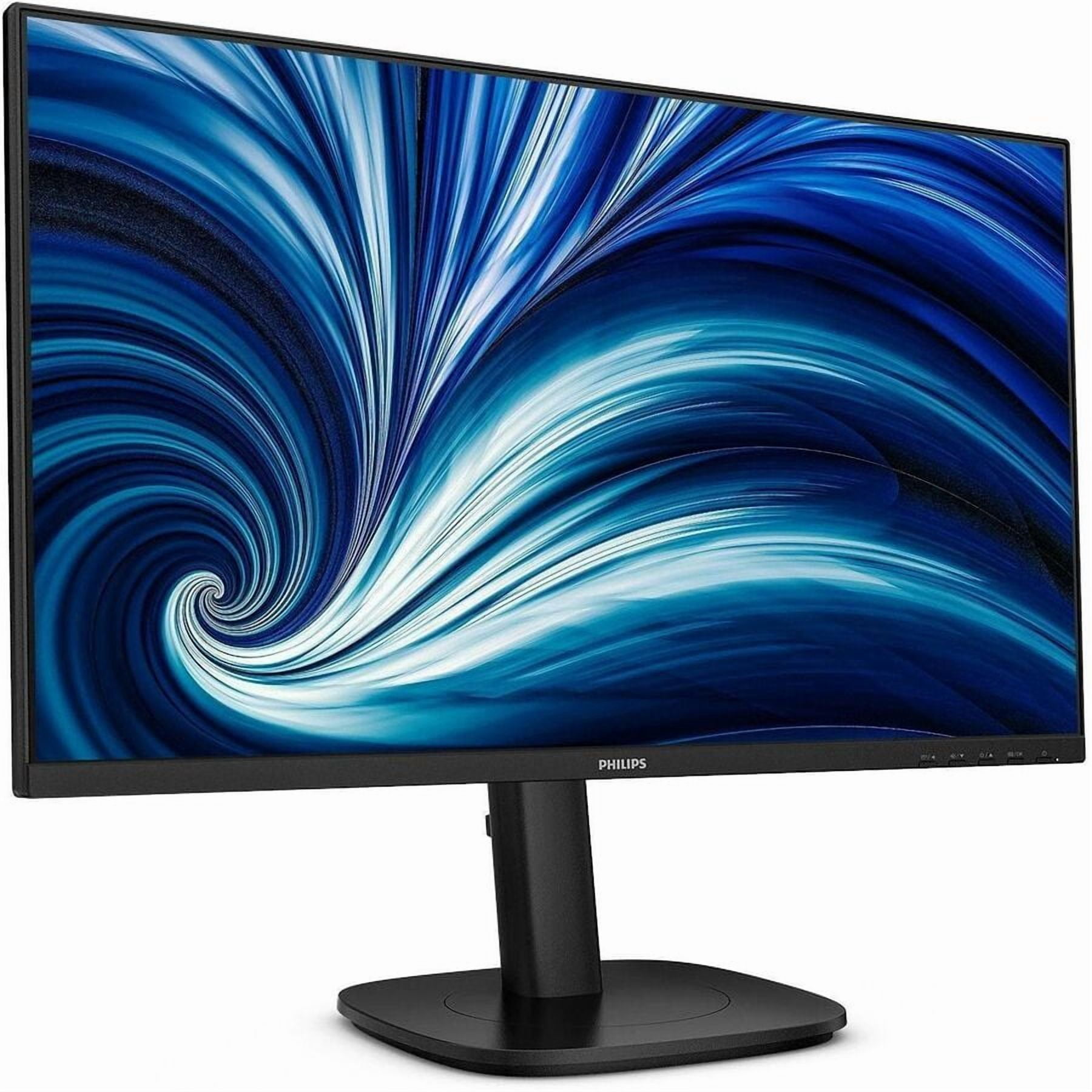 PHILIPS 24B2U3301 - 23.8" Monitor, LED, FHD (1920x1080), HDMI, DP, USB-C(90W), Energy Star, EPEAT, 4 Year Advance Replacement Warranty - 24B2U3301 - PHILIPS 24B2U3301 - 23.8" Monitor, LED, FHD (192...