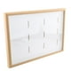 thumbnail image 2 of Vitrina de medallas Caja de almacenamiento Marco de fotos de colección de madera Marco de fotos para A3, 2 of 8