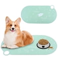 thumbnail image 4 of Decodeary Wide Application Silicone Food Mat Waterproof And Tear-Resistant Cats Bowl Mat 1Set, 4 of 6