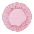 thumbnail image 1 of Luckyn Removable Stretch Chair Seat Covers,Solid Chair Covers Protectors for Dining Room Kitchen Chairs,Pink, 1 of 10
