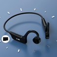 thumbnail image 4 of Auriculares inalámbricos, Bluetooth 5.1 Auriculares inalámbricos Auriculares deportivos Bluetooth en el oído Auriculares con cancelación de ruido Negro, 4 of 10
